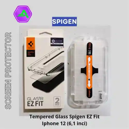 Produk Tempered Glass Spigen Iphone 12 6,1 inc